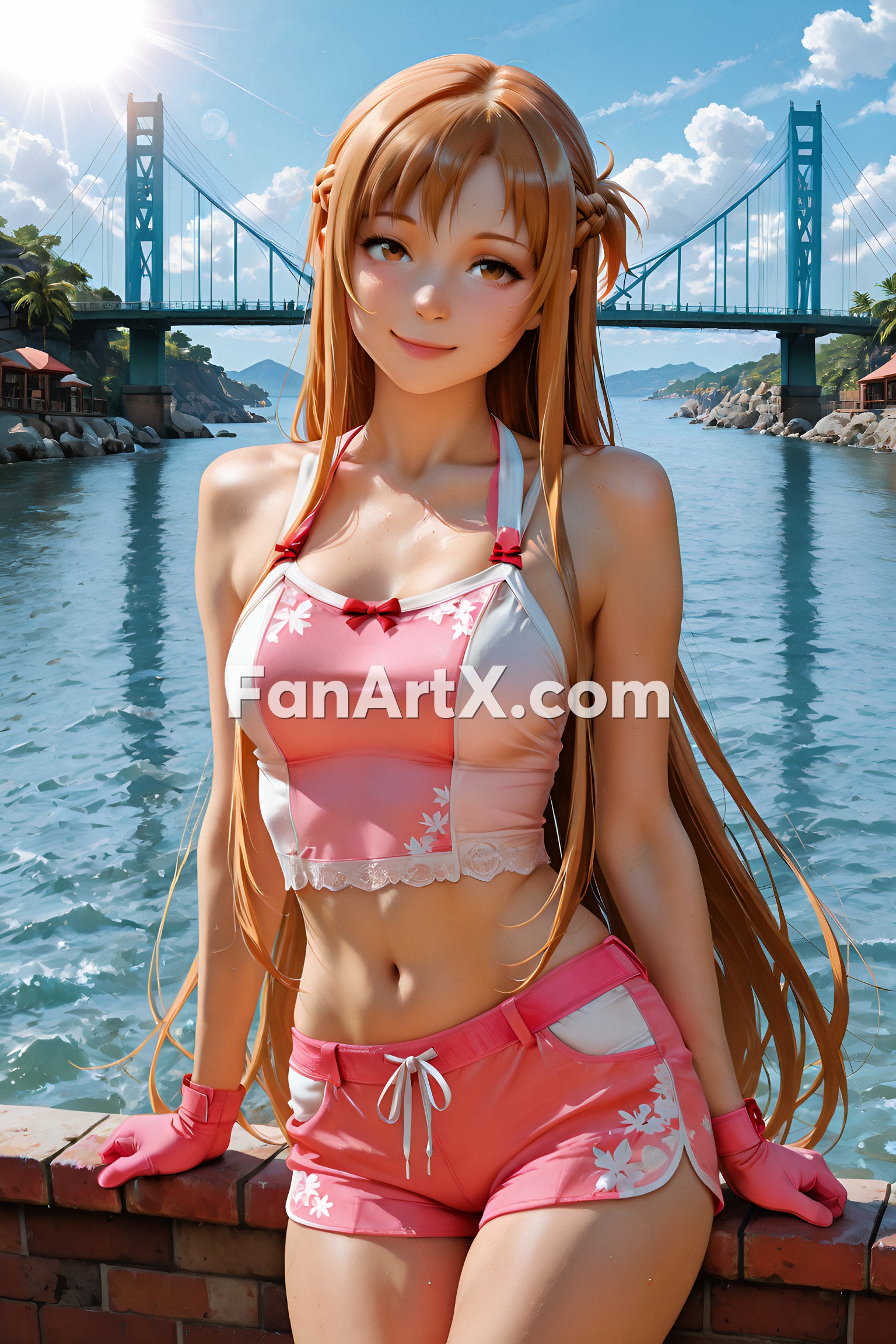 Sao Asuna Yuuki Fanart - Sword Art Online character 4245706